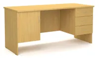 стол с тумбой и ящиками